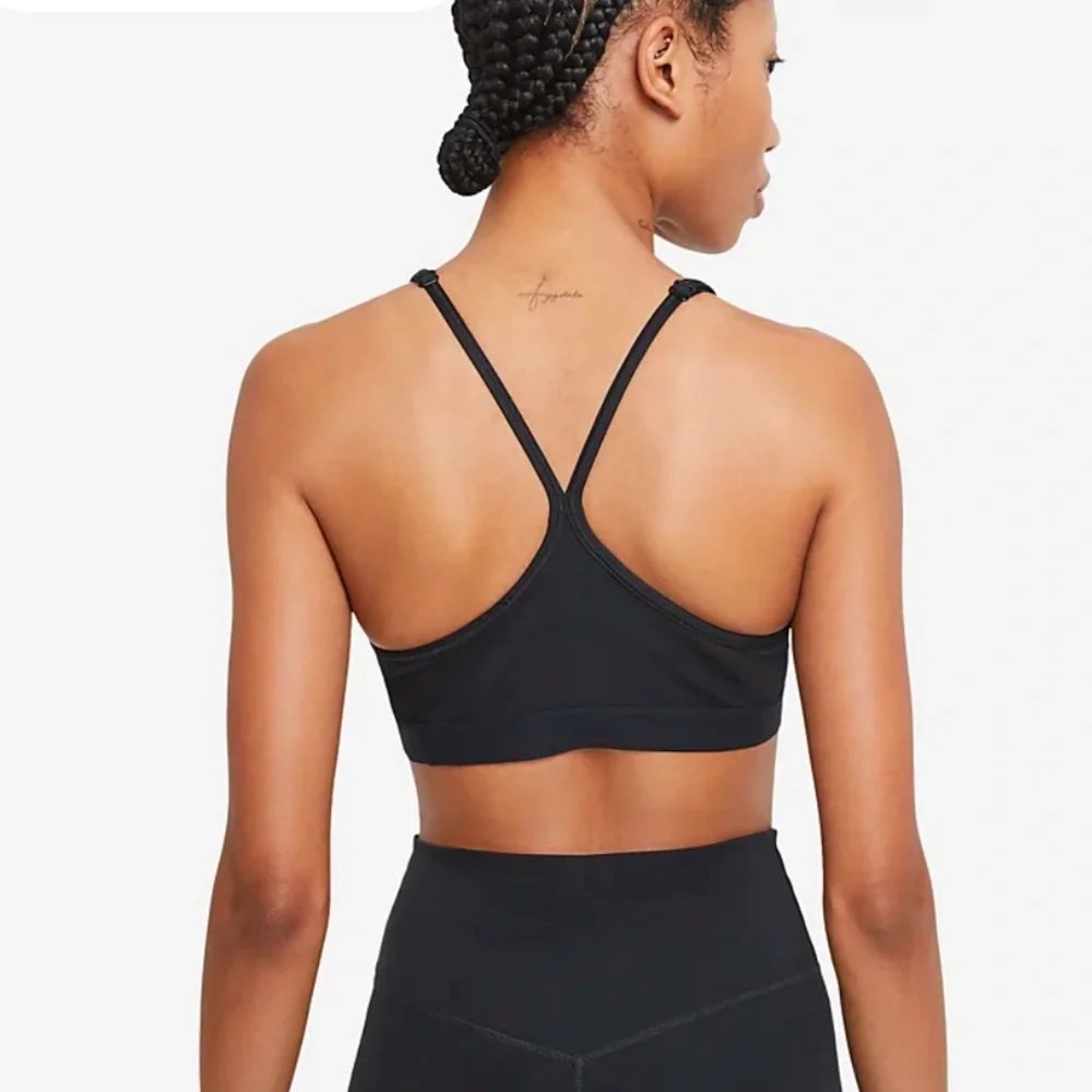 Nike Women's Dri-FIT Indy Light-Support Padded V-Neck Sports Bra medium - Picture 4 of 11